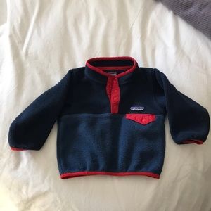 Baby boy fleece Patagonia jacket